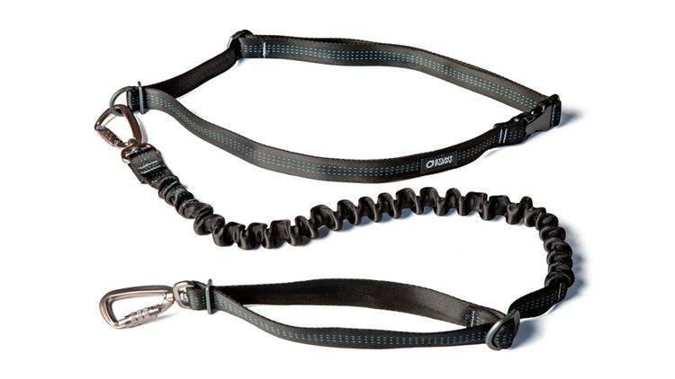 Stunt Puppy Hands Free Leash - BLACK | MunroKennels.com