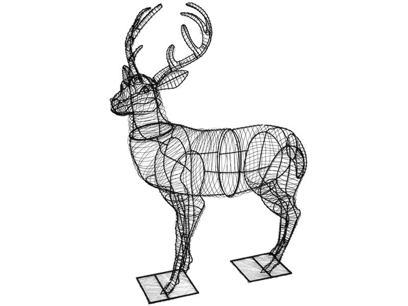 Deer Topiary - 52" (Frame)