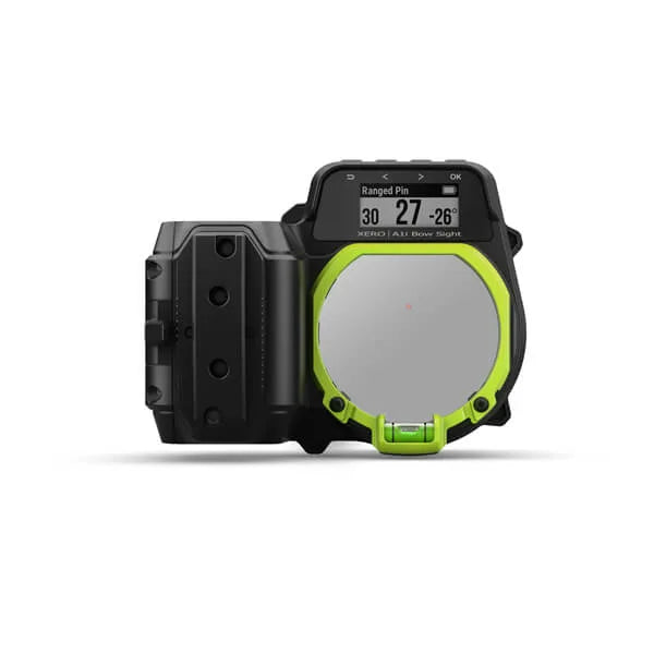 Garmin Xero™ A1i Bow Sight, Left-handed Auto-ranging Digital Sight with Dual-color LED Pins Model #:  GAR-010-01781-11