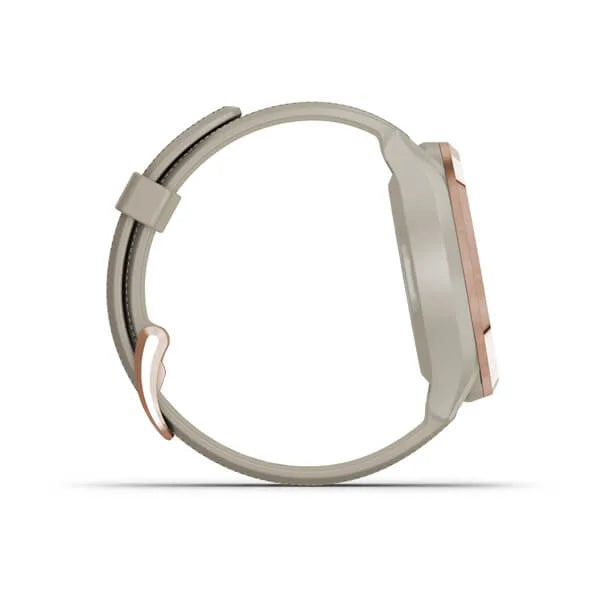 Garmin Approach® S42, Rose Gold with Light Sand Band Model #: GAR-010-02572-12